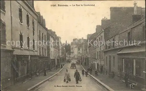 Rennes La Rue le Graverend  / Rennes /Arrond. de Rennes