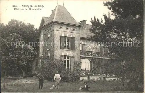 Villeny Chateau de Bonneville  / Villeny /Arrond. de Romorantin-Lanthenay