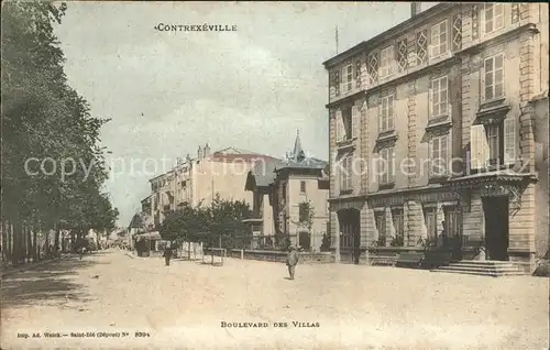 Contrexeville Vosges Boulevard des Villas  / Contrexeville /Arrond. de Neufchateau