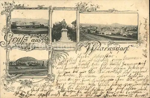 Warnsdorf Varnsdorf Boehmen Denkmal Gebaeude  / Varnsdorf /Decin
