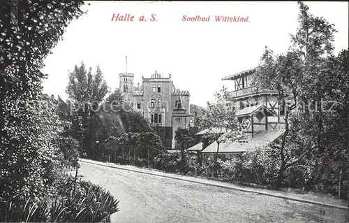 Halle Saale Soolbad Wittekind / Halle /Halle Saale Stadtkreis