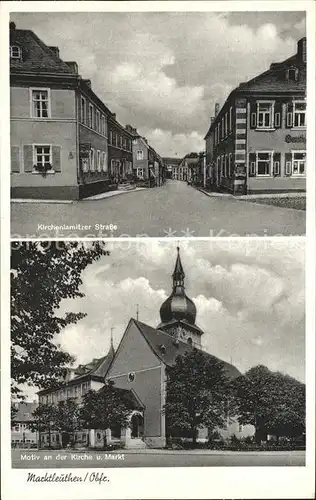 Marktleuthen Kirchenlamitzer Strasse Kirche Markt / Marktleuthen /Wunsiedel LKR