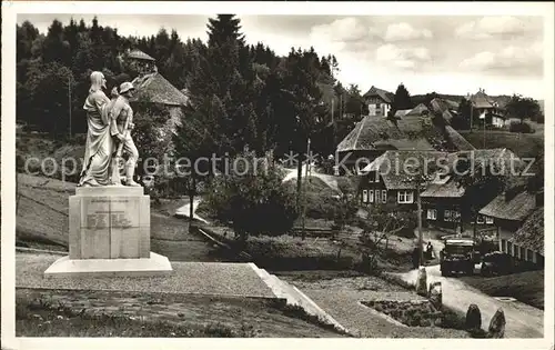 Todtnauberg Denkmal / Todtnau /Loerrach LKR