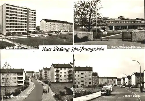 Preungesheim Jaspert- Strasse Carlo- Mierendorff- Schule / Frankfurt am Main /Frankfurt Main Stadtkreis