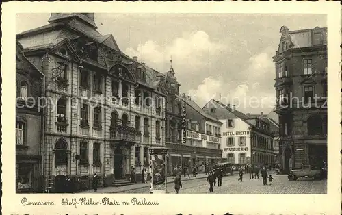 Pirmasens A.H.- Platz Rathaus / Pirmasens /Pirmasens Stadtkreis