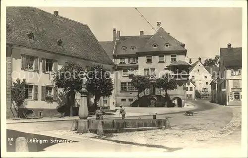 Loeffingen Stadt Brunnen / Loeffingen /Breisgau-Hochschwarzwald LKR