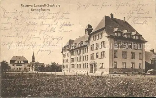 Schopfheim Reserve- Lazarett- Zentrale / Schopfheim /Loerrach LKR