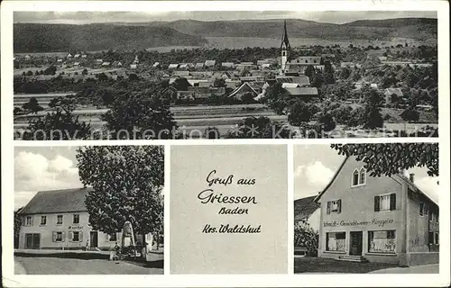 Griessen Klettgau Schmidt- Gemischtwaren- Ringgeler Stadtansicht / Klettgau /Waldshut LKR