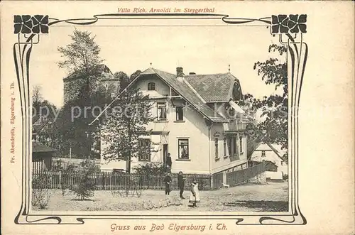 Elgersburg Villa Rich. Arnoldi Steygerthal / Elgersburg /Ilm-Kreis LKR