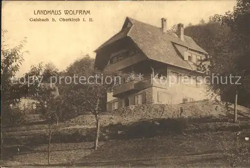 Gaisbach Oberkirch Landhaus Wolfram / Oberkirch /Ortenaukreis LKR