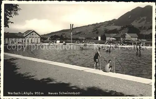 Wertach Neues Schwimmbad / Wertach /Oberallgaeu LKR