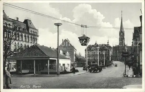 Aue Sachsen Markt / Aue /Erzgebirgskreis LKR