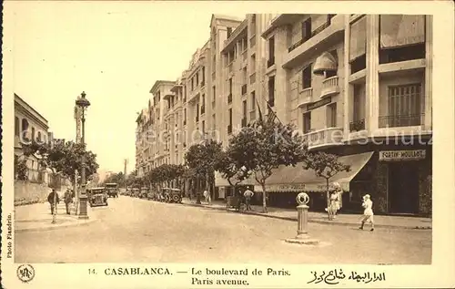 Casablanca Le boulevard de Paris / Casablanca /