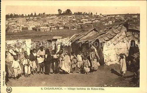 Casablanca Village berbere de Bidon Ville / Casablanca /