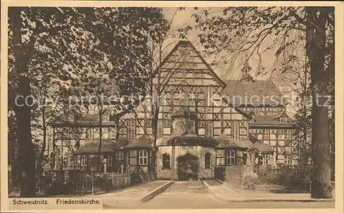 Schweidnitz Niederschlesien Friedenskirche / Swidnica /