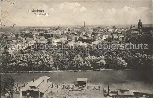 Insterburg Totalansicht / Tschernjachowsk /