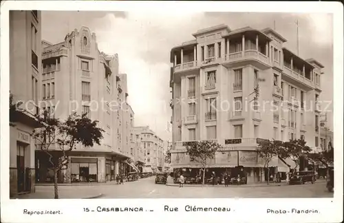 Casablanca Rue ClÃ©menceau / Casablanca /