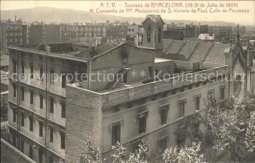 Barcelona Cataluna Convento de PP. Misioneros de San Vicente de Paul / Barcelona /