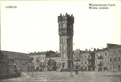 Lublin Lubelskie Wasserdruck Turm / Lublin /