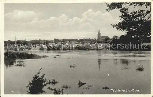 Tschicherzig Ostbrandenburg Stadtansicht / Cigacice /