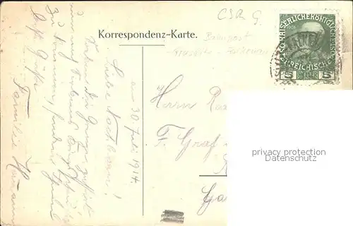 Graslitz Tschechien Stadtansicht / Kraslice /