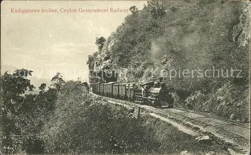 Colombo Ceylon Sri Lanka Eisenbahn / Colombo /