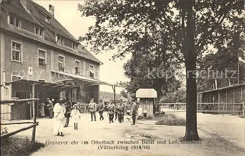 Otterbach Weil Rhein Grenzverkehr Basel - Leopoldshoehe / Weil am Rhein /Loerrach LKR