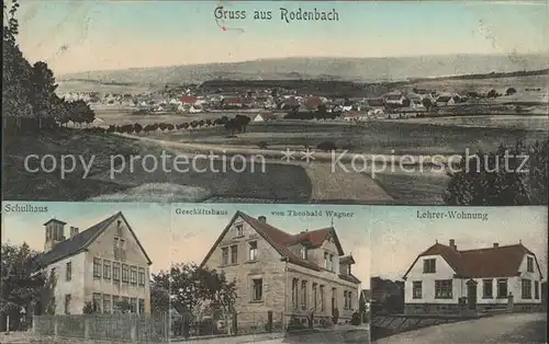 Rodenbach Kaiserslautern Lehrer- Wohnung Schulhaus Geschaeftshaus Theobald Wagner / Rodenbach /Kaiserslautern LKR