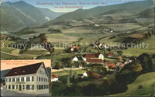 Oberried Breisgau Zastler Tal Hinterwaldkopf Gasthaus Pension zum Sternen / Oberried /Breisgau-Hochschwarzwald LKR