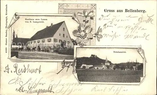 Bellenberg Schwaben Gasthaus zum Lamm Totalansicht / Bellenberg /Neu-Ulm LKR