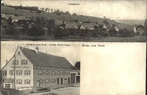 Nack Gasthaus zum Kranz Totalansicht / Lottstetten /Waldshut LKR