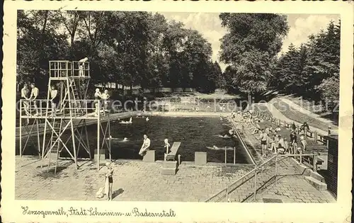 Herzogenrath Staedtische Schwimm- und Badeanstalt / Herzogenrath /Aachen LKR