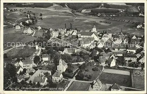 Pleinfeld Fliegeraufnahme / Pleinfeld /Weissenburg-Gunzenhausen LKR