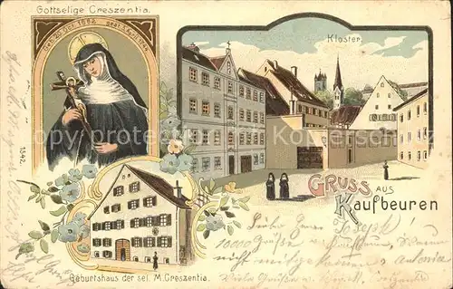 Kaufbeuren Kloster Gottselige Creszentia / Kaufbeuren /Kaufbeuren Stadtkreis
