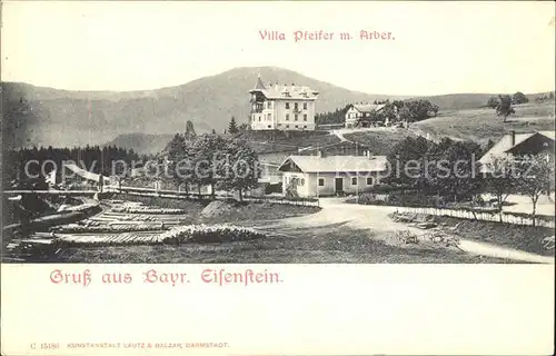Bayrisch Eisenstein Villa Pfeifer mit Arber / Bayerisch Eisenstein /Regen LKR