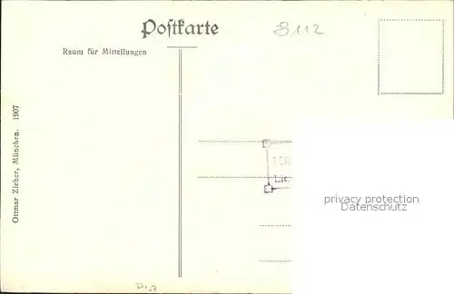 Kohlgrub Bad Strassenpartie / Bad Kohlgrub /Garmisch-Partenkirchen LKR