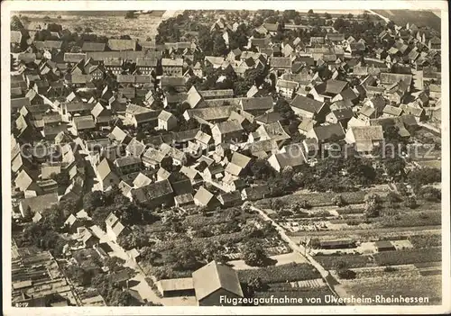 Uelversheim Fliegeraufnahme / Uelversheim /Mainz-Bingen LKR