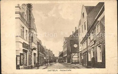 Datteln Hohestrasse  / Datteln /Recklinghausen LKR