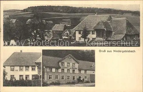 Niedergebisbach Gasthaus zum Murgtal / Herrischried /Waldshut LKR