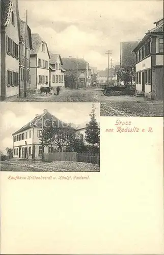 Redwitz Koenigliches Postamt Kaufhaus  / Redwitz a.d.Rodach /Lichtenfels LKR