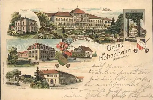 Hohenheim Bahnhof Villa Wohnungen der Studierenden / Stuttgart /Stuttgart Stadtkreis