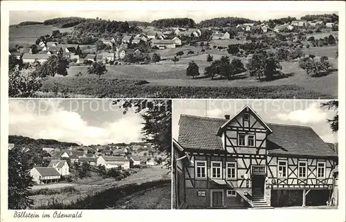 Boellstein Gasthaus zur Post Dorf / Brombachtal /Odenwaldkreis LKR