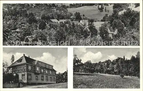 Winkel Odenwald Gasthaus Pension Zum Wiesengrunde / Lindenfels /Bergstrasse LKR