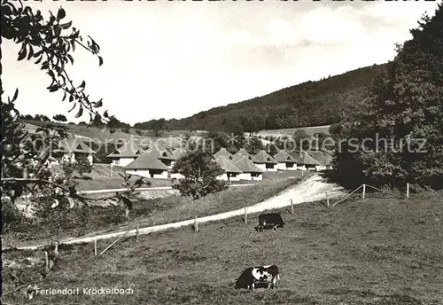 Kroeckelbach Odenwald Dorf Kuehe / Fuerth /Bergstrasse LKR