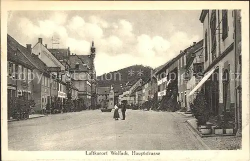 Wolfach Hauptstrasse / Wolfach Schwarzwald /Ortenaukreis LKR