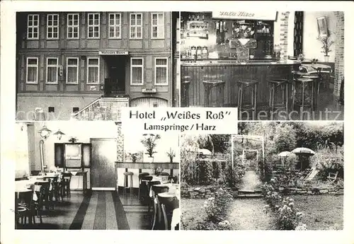 Lamspringe Hotel Weisses Ross / Lamspringe /Hildesheim LKR