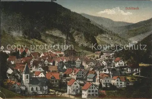 Schiltach Stadtansicht / Schiltach Schwarzwald /Rottweil LKR