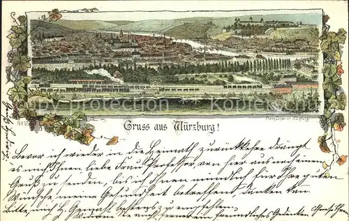 Wuerzburg Stadtansicht / Wuerzburg /Wuerzburg LKR