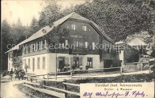 Mambach Forsthof / Zell im Wiesental /Loerrach LKR