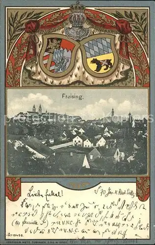 Freising Oberbayern Stadtansicht Wappen / Freising /Freising LKR